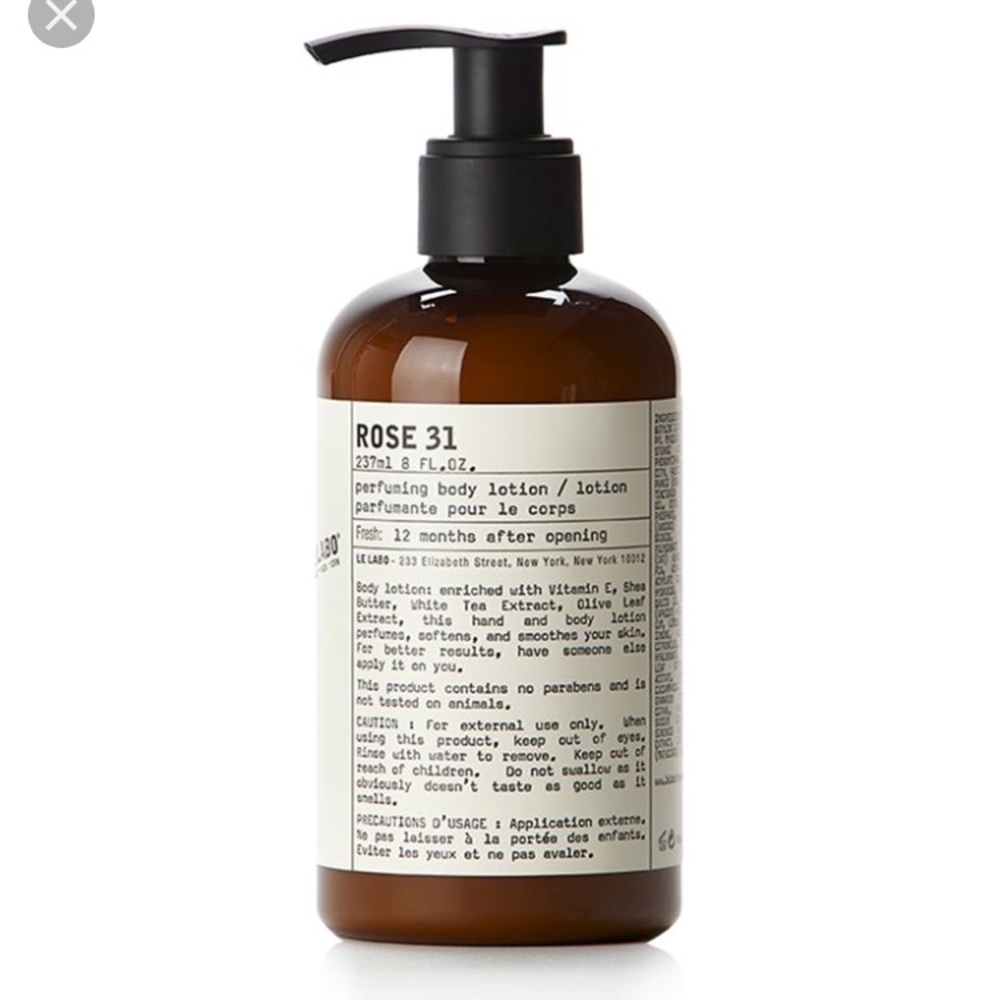 LE LABO Rose 31- Body Lotion!